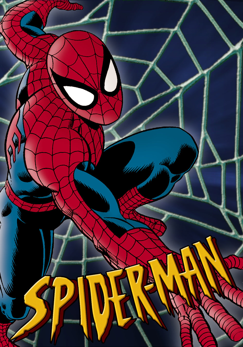 Spiderman 1994 Complete Animated Series 1080p Custom Blu Ray Artwork Print